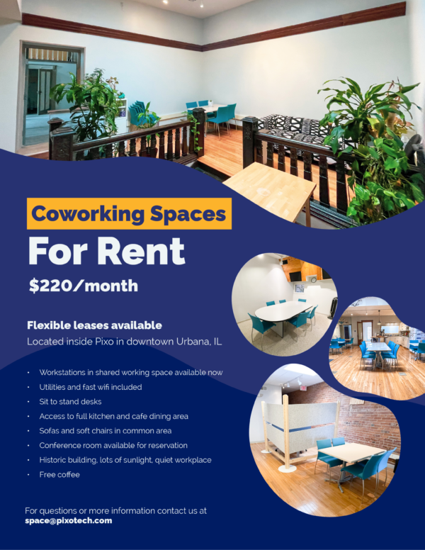 Coworking spaces for rent
