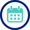 icon representing a calendar