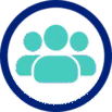 icon representing people